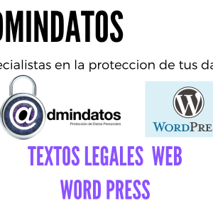 aviso legal web wordpress