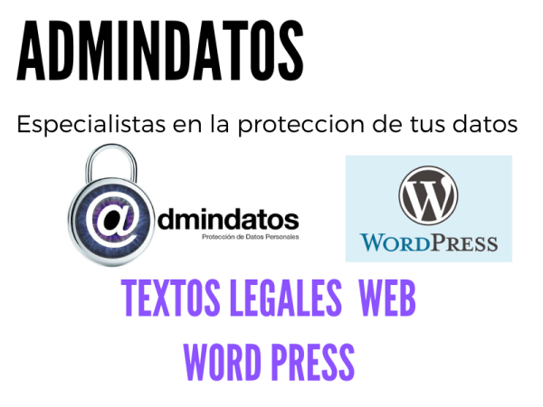 aviso legal web wordpress